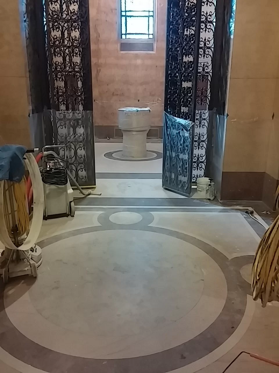 Baptismal Font floor