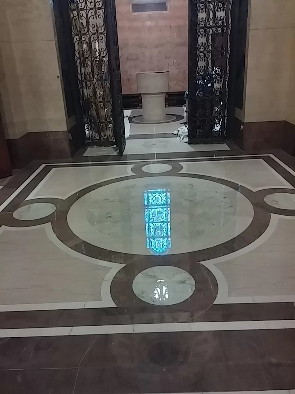 Cathedral Baptismal Font Floor