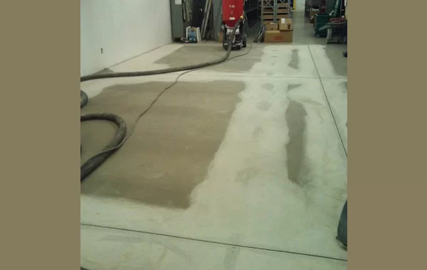 Concrete Polishing in Process